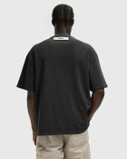 Rough. BOTANIC T-SHIRT Black Mens Shortsleefe