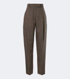 Róhe Wool-blend tapered pants