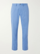 Polo Ralph Lauren - Straight-Leg Cotton-Blend Trousers - Blue