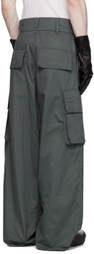 BRYAN JIMENÈZ SSENSE Exclusive Gray Bunker Cargo Pants