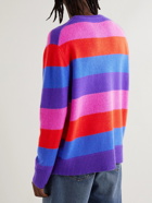 Acne Studios - Striped Wool Sweater - Blue