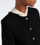 Róhe Knitted wool-blend cardigan