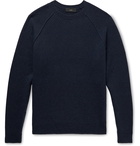 Alanui - Intarsia Cashmere Sweater - Blue