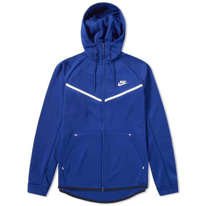 Photo: Nike Tech Fleece Hoody Blue