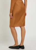 Rick Owens Lilies Stretch-jersey Knee-length Skirt Tan
