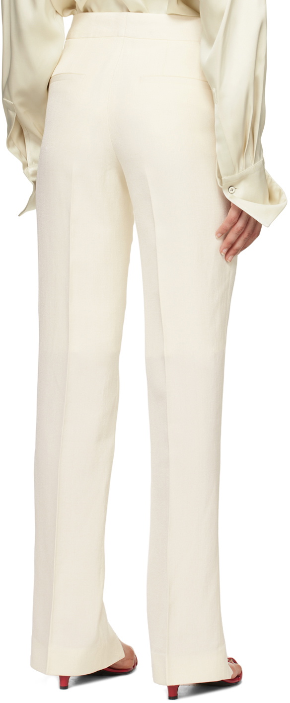 【関税込み】JIL SANDER Tailored trousers Jil Sander slim-fit Tailored Wool Trousers | Black | FARFETCH