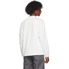 Li-Ning White Hexagon Long Sleeve T-Shirt