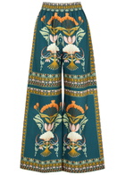 Lug Von Siga Madison Printed Cotton Trousers Multicoloured