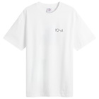 Polar Skate Co. Men's Martas Roses Fill Logo T-Shirt in White