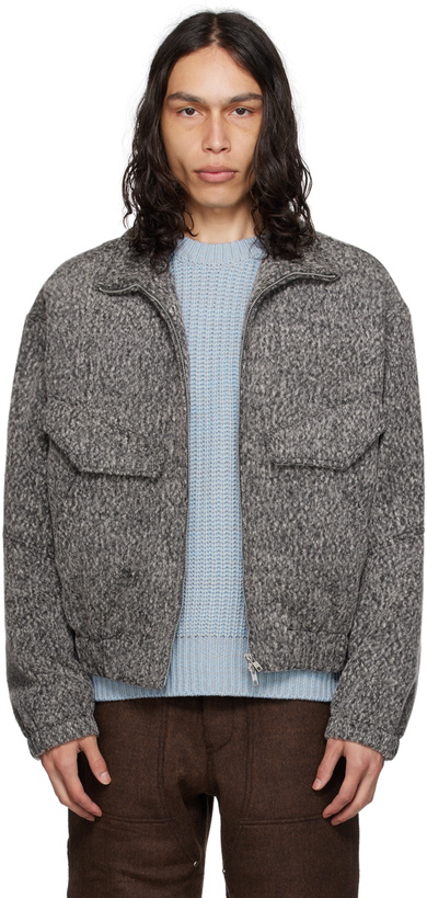 Photo: AFTER PRAY Black Highneck Jacket