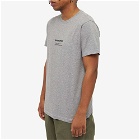 Maharishi Men's MILTYPE Embroidery Logo T-Shirt in Grey Marl