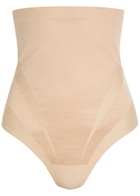 Spanx Transform High-waist Sculpting Thong Beige