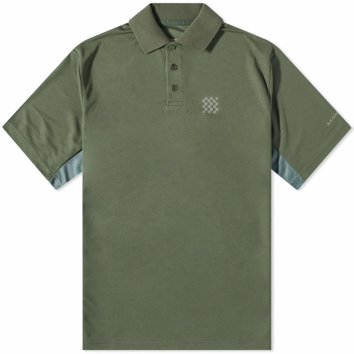 Photo: Manors Golf Men's The Course Polo Shirt in Green