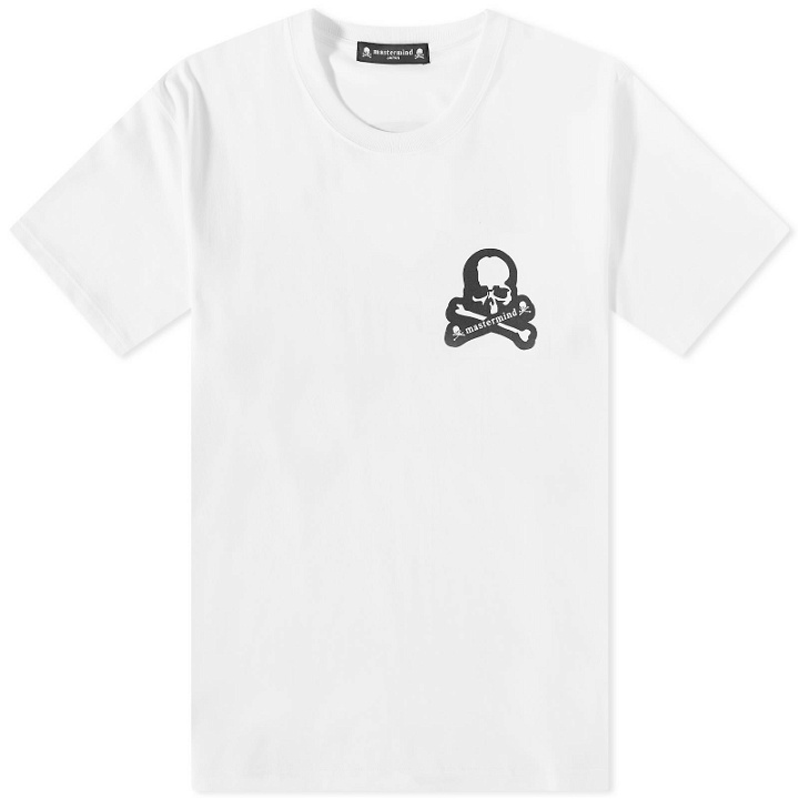 Photo: Mastermind Japan Men's GITD Skull T-Shirt in White