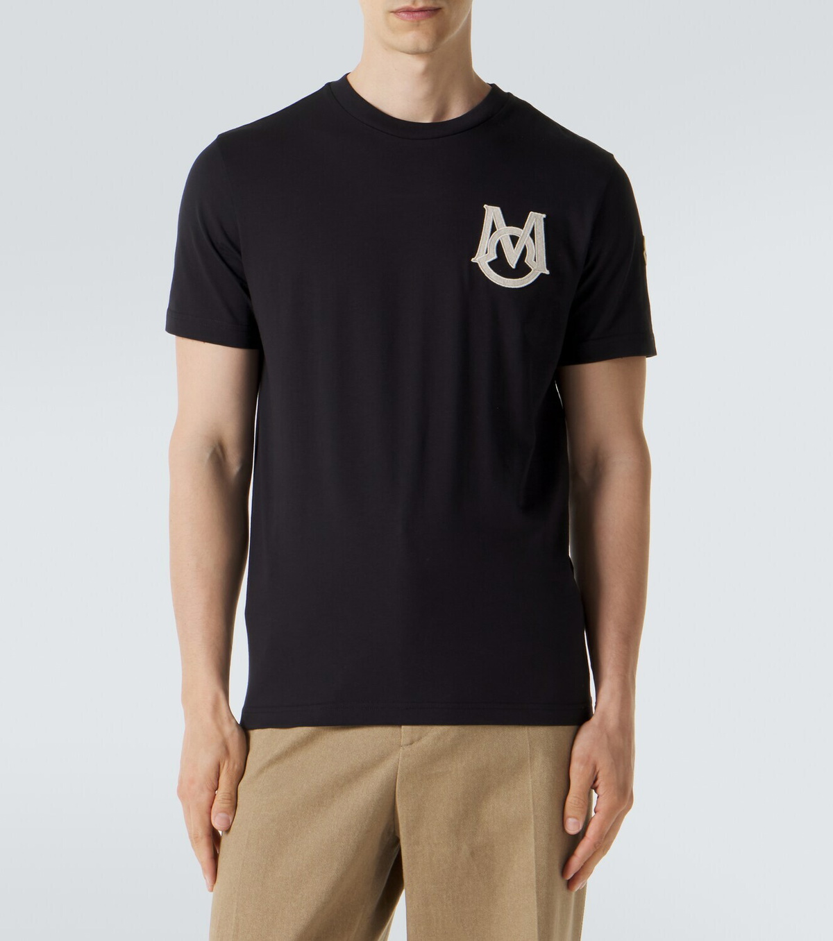 Moncler Logo cotton jersey T-shirt
