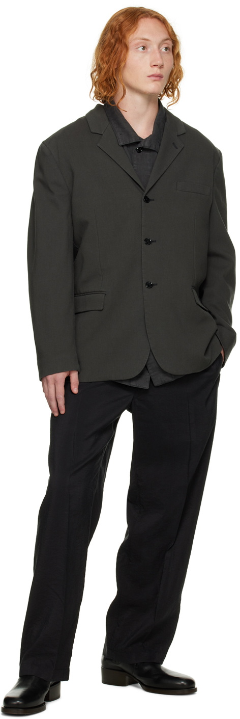 Lemaire Gray 3 Button Blazer 22aw LEMAIRE 3 buttons Jacket Lemaire
