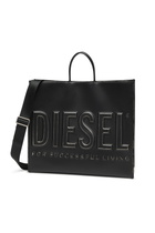 Diesel Dsl 3D Bag with adjustable shoulder strap - Shopping Bags - Unisex - Black