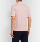 Gabriela Hearst - Slim-Fit Virgin Wool Polo Shirt - Pink