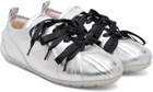 Simone Rocha Silver Ballerina Grip Trainers