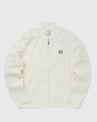 Sergio Tacchini Livata Monogram Zip Up White - Mens - Bomber Jackets