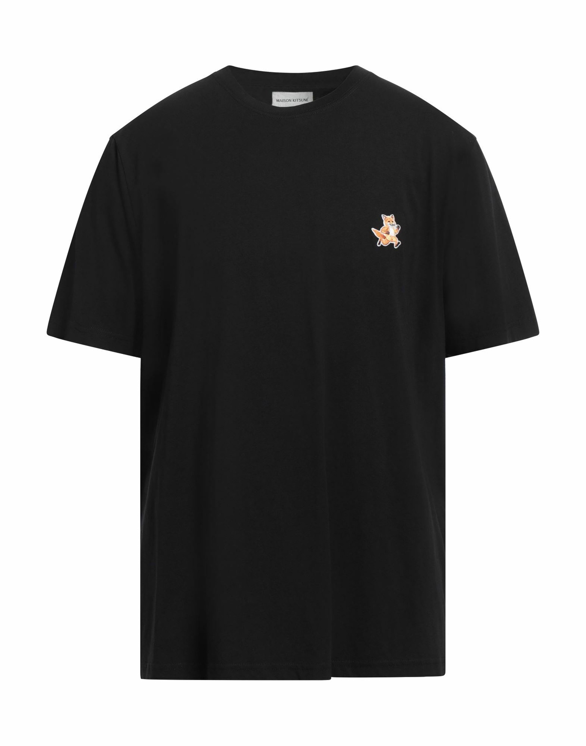 Maison Kitsuné Mens T-shirt in Black
