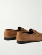 The Row - Leather Loafers - Brown