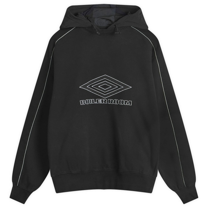 Photo: Boiler Room Men's x Umbro Hoodie in Black