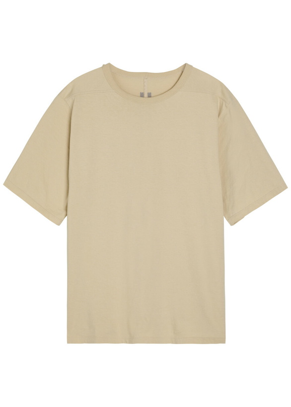 Photo: Rick Owens Brad Cotton T-shirt Sand