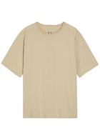 Rick Owens Brad Cotton T-shirt Sand