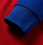 Gucci - Printed Loopback Cotton-Jersey Sweatshirt - Red