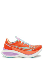 Saucony Endorphin Pro 5 Panelled Mesh Sneakers Orange