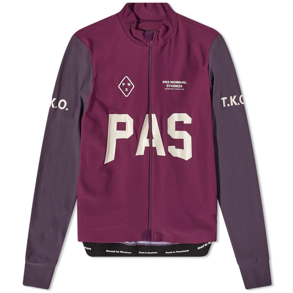 PAS NORMAL STUDIOS TKO JERSEY Burgundy-