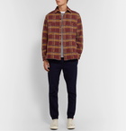 Beams Plus - Checked Wool-Flannel Overshirt - Red