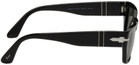 Persol Black Rectangular Sunglasses