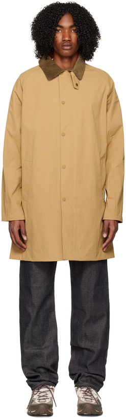 Photo: Barbour Beige Ashi Mac Casual Trench Coat