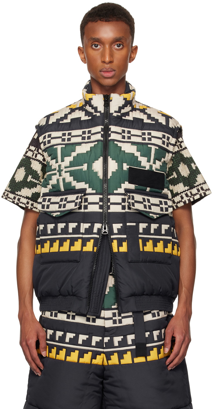 SACAI - Padded Knit Vest Sacai