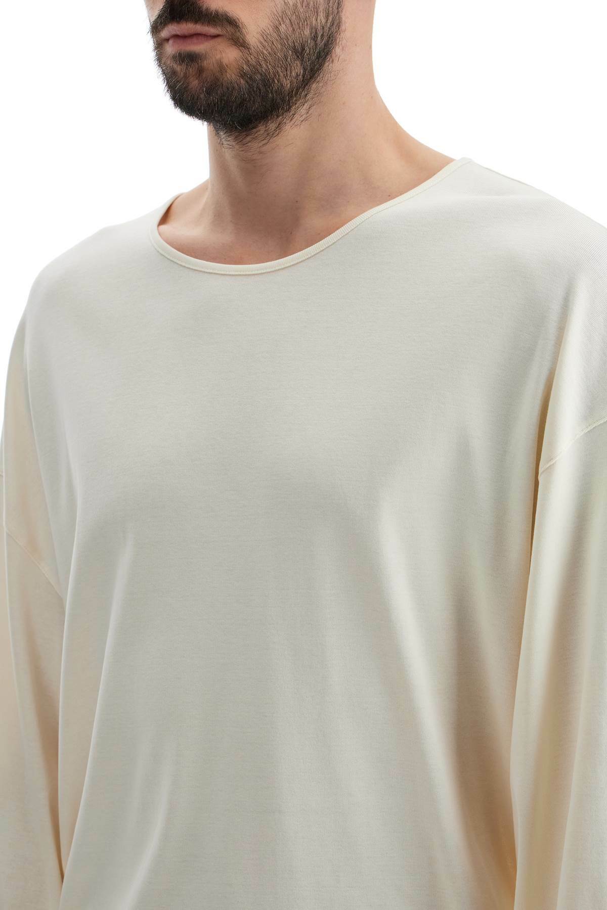 LEMAIRE long-sleeved relaxed fit t White Lemaire