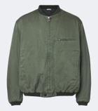A.Presse Silk and cotton bomber jacket