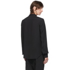 Rick Owens Black Office Shirt