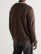 Neighborhood - Brushed Knitted Sweater - Brown