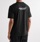 Undercover - Printed Cotton-Jersey T-Shirt - Black