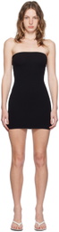 Gil Rodriguez Black 'The Tube' Convertible Minidress