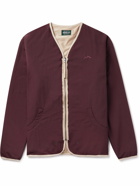 Afield Out® - Cedar Reversible Logo-Embroidered Shell Jacket - Burgundy