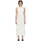 CFCL White Knit Portrait Dress