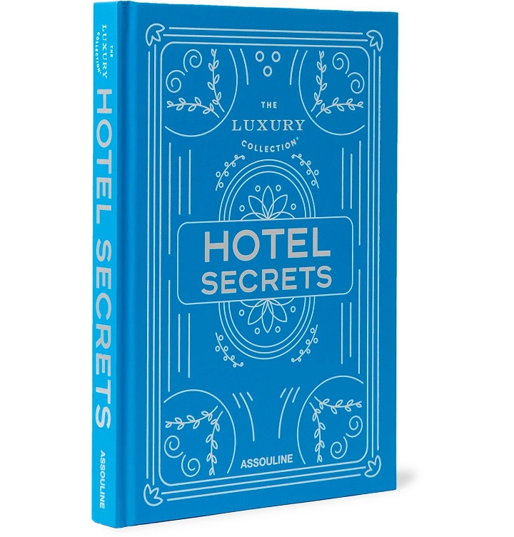 Photo: Assouline - The Luxury Collection: Hotel Secrets Hardcover Book - Blue