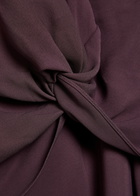 Tove Ames Twisted Jersey Maxi Dress Brown