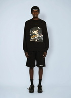 Off-White Cupid Paper Skate Crewneck Sweatshirt