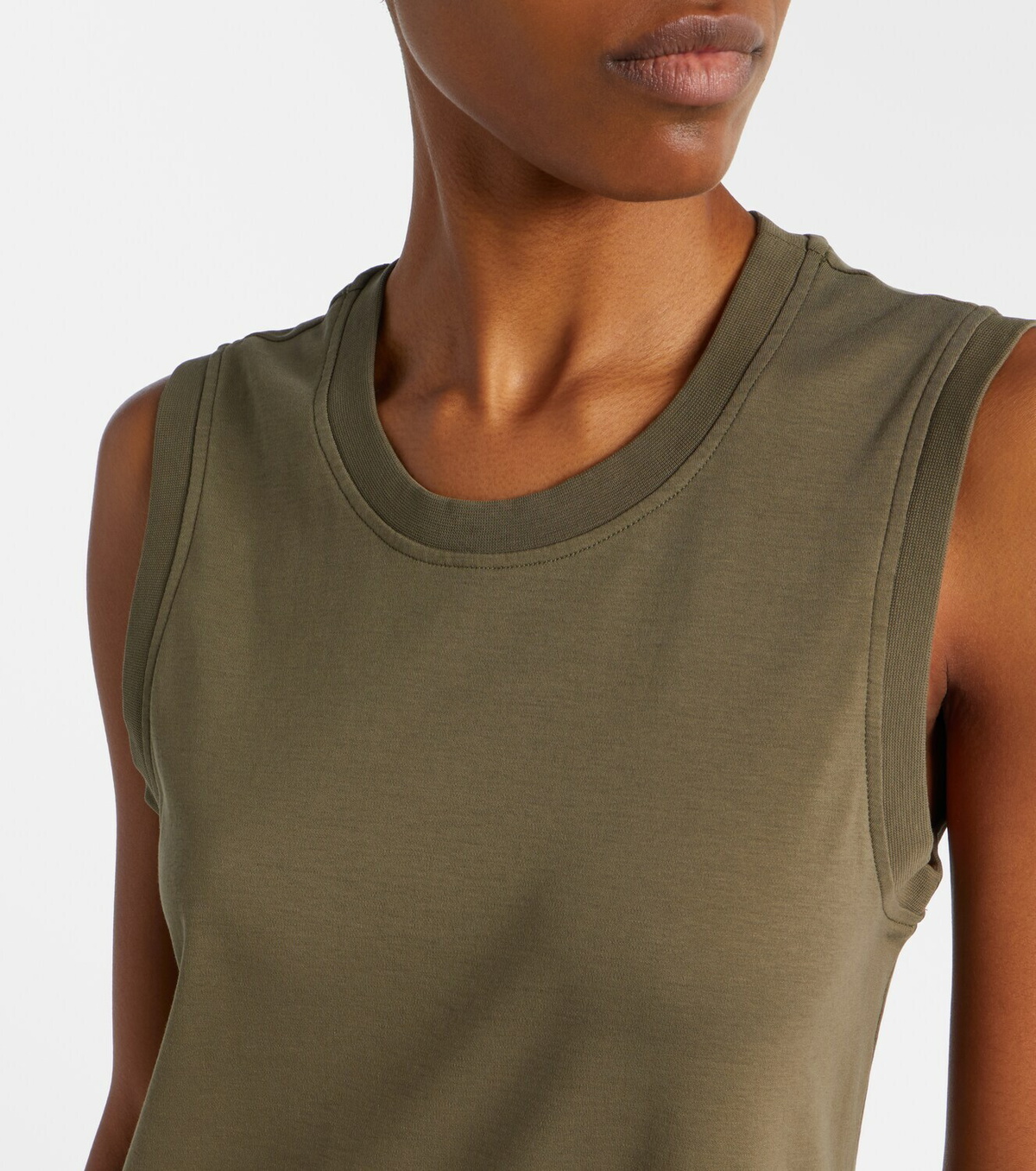 JW Anderson Cotton jersey midi dress