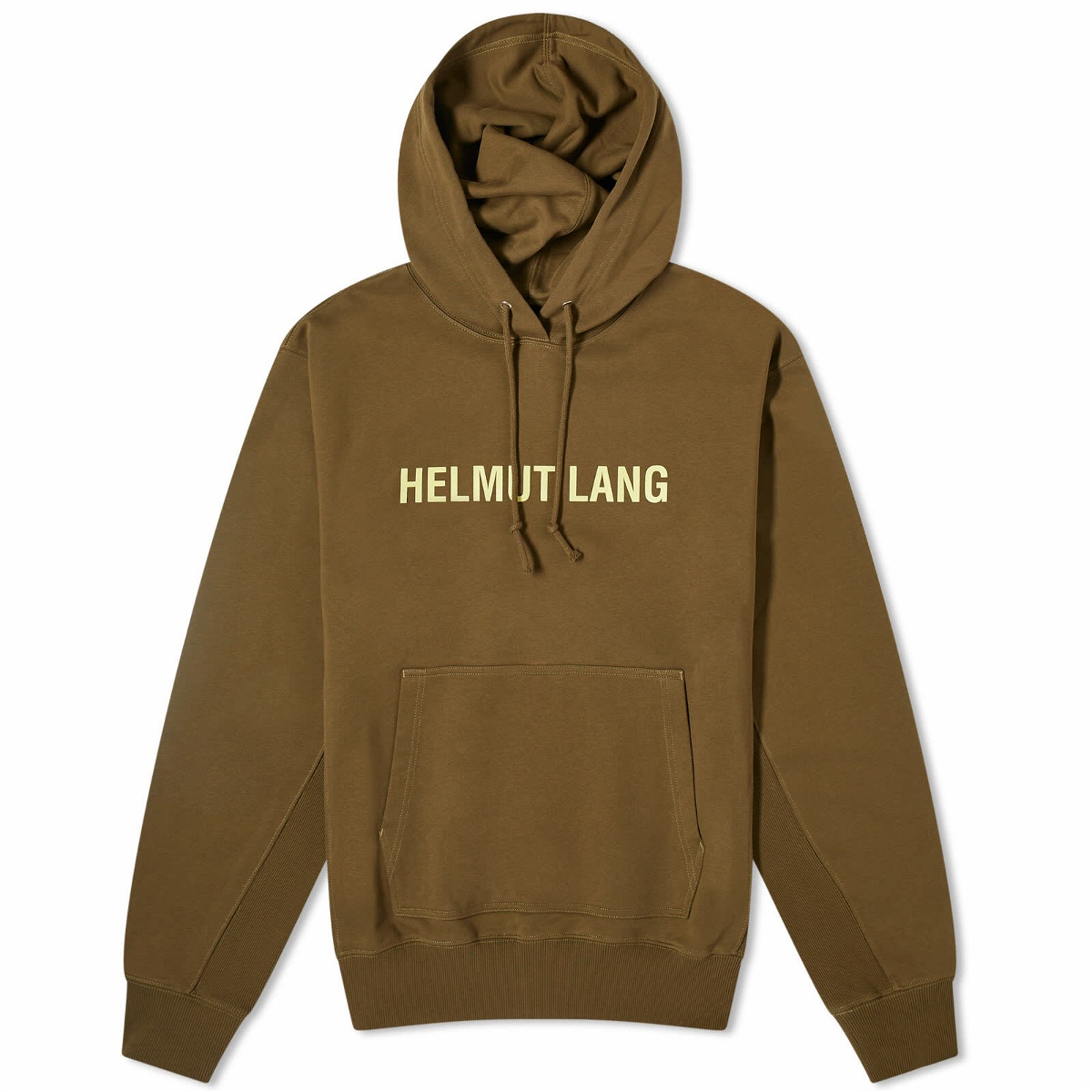 Photo: Helmut Lang Men's Outer Space Hoodie in Olive