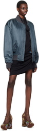 Vivienne Westwood Gray Bernardo Bomber Jacket